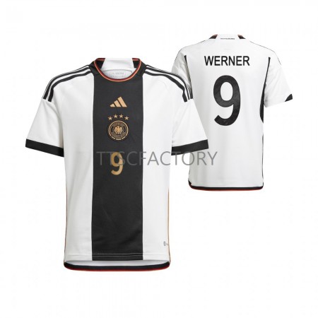 Divisa di Calcio Germania Timo Werner 9 Prima Mondiali 2022